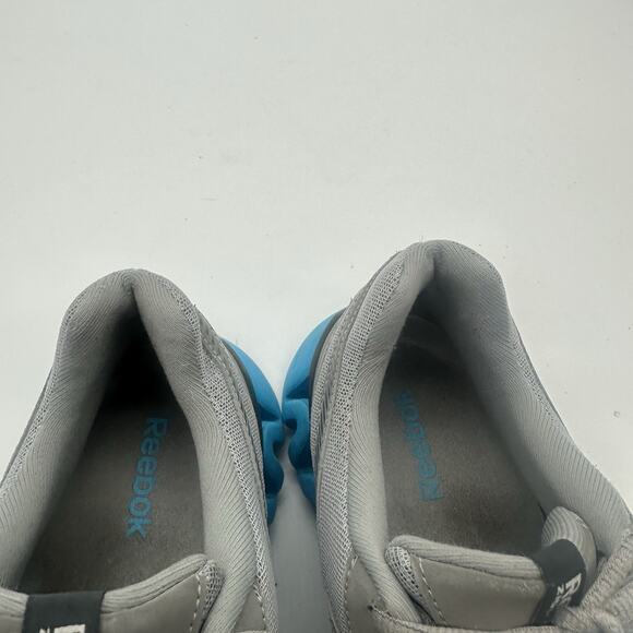 Womens Size 9.5 Reebok Zig Tech Blue/Gray Running Athletic Shoes Sneakers - Picture 10 of 11